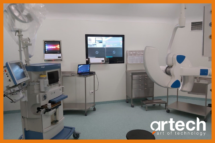 We Delivered Our Artech Operating Room Integration System to Tekirdağ City Hospital.