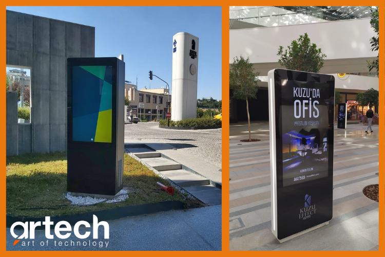 We Delivered Our Digital Signage Solutions to KUZU EFFECT Shopping Mall.