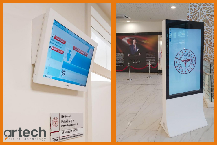 We Delivered Our Polyclinic Information Screens and Totems to Göztepe Prof. Dr. Süleyman Yalçın City Hospital.
