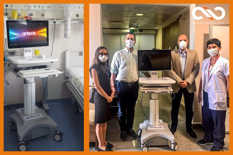 We developed ARTECH Tele-Visit System for Marmara University Pendik Training and Research Hospital.