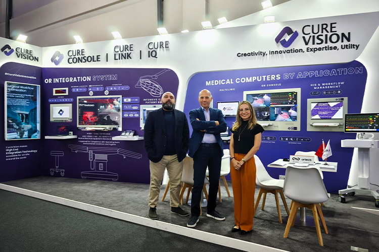 We were in Dubai for Arab Health 2025 Exhibition with our CUREVISION brand.